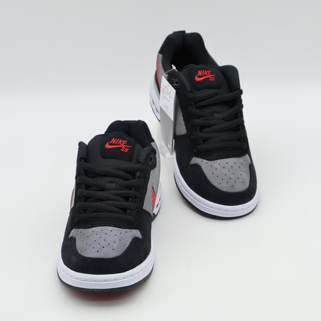 IM7147-001 Nike SB Paul Rodriguez Low Bred Black and Flint Grey (Men's)
