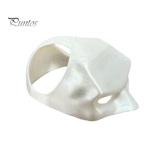 

Подушка для лица в виде кошки-летучей мыши, шляпа для косплея кошки-летучей мыши с отверстиями для ушей, реквизит для костюмированной вечеринки для украшения питомца 9cm белый