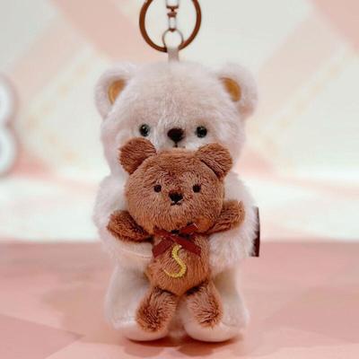 Chaveiro de pelúcia urso de pelúcia boneca coelho cachorrinho gato