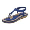 Womens Sandals Summer Flat Dressy Casual T-Strap Flip Flop Thong Flats Sandals Comfortable Walking