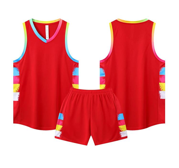 Nuovo Set di Maglie da Basket, Maglia da Gioco, Maglia da Allenamento per Bambini Maschi Studenti della Scuola Primaria, Canotta Sportiva, da Donna