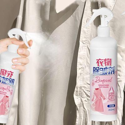 Σπρέι Ξετσαλιάσματος 300ml Αφαιρετικό Τσαλακωμάτων Ρούχων Σπρέι Προστασίας από Στατικό Ηλεκτρισμό Υφασμάτων Φορητό Αντιστατικό Νεφέλωμα Εναλλακτική του Σιδερώματος