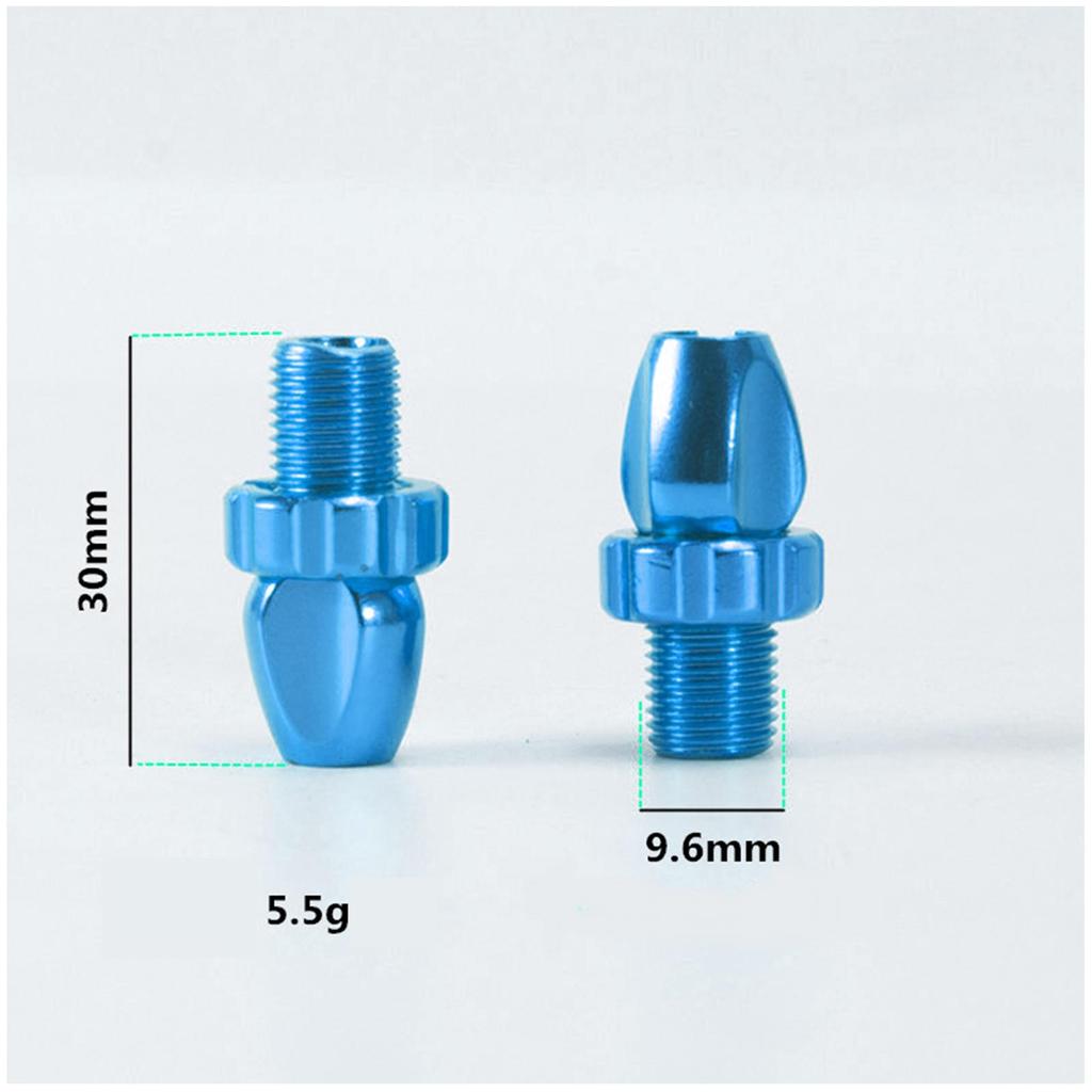 2Pcs Bike Brake Handle Screws Brake Part Lever Aluminum Alloy Equipment Bicycle Adjustable Screws for Cycling Beginner Men