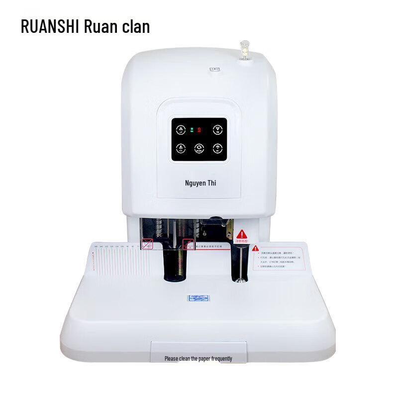 Ruan Shi Semi-Automatic Financial Heat Rivet Binding Machine
