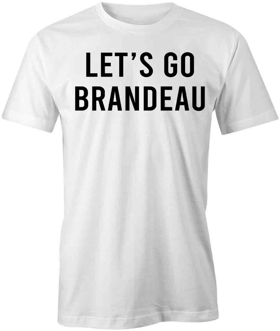 LETS GO BRANDEAU TShirt Tee Short-Sleeved Cotton CLOTHING POLITICS S1WSA725 L