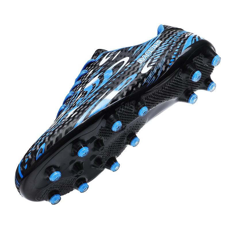 31-44  Football Shoes Shock Absorption Anti-skid and Wear-resistant Long Spike Outdoor Sports Training Football Shoes
