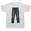 New Men Jeans Joke T Shirt Oversize Printed Casual Tee Shirt Casual Short Sleeve Vintage Couples T-Shirt