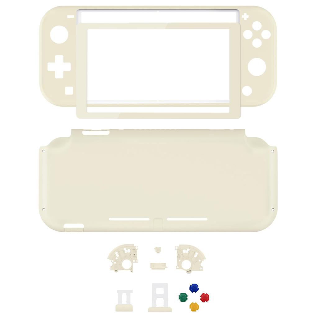 EXtremeRate Fai-da-te Guscio Compatibile per Switch Nintendo Switch Lite Kit di Riparazione Controller con Cover Personalizzata per Switch Lite Lite,