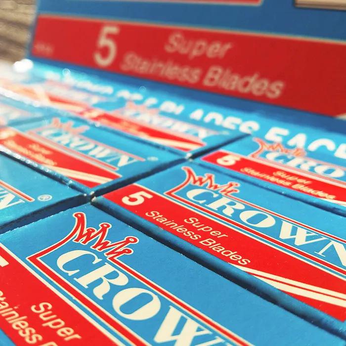 Crown Razor Blades 20 Pack (100 Count)