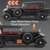 1:32 Scale Phantom I Rolls Royce 6x6 Car Model Toy Diecast Metal Off-Road Vehicle Shock Absorption Models Kids Hobby Presents