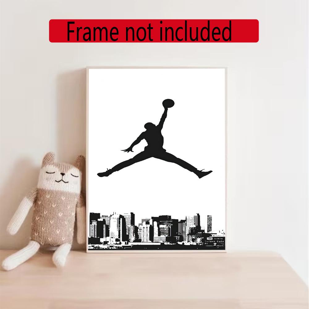 Jordan Diamond Painting Round Diamond Mosaic Rhinestones Diamond Embroidery Craft Kit Wall Decor Without Frame