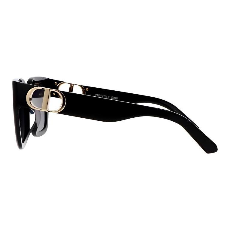 Dior Letter Logo Irregular Shape Sunglasses Women Sunglasses Black 30MONTAIGNES8U
