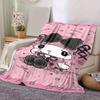 1pc. Cute Cartoon My Melody Pink Blanket - Perfect for Home, Office, Outdoor Use & Gift Ideaz0411273