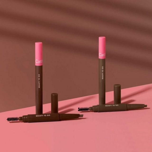 Cathy Doll - Beauty To Go Economy Eye Brow Pencil 01 Dark Brown