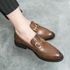 Fashion Artificial Leather Men Shoes New Driving Flats Casual Business Style Shoe Trendy Fashion Outdoor Non-slip Lazy Loafers Men Shoes