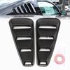 2PCS Car Modification Side Window Louver Vent Intake Panel For 2005-09 Ford Mustang
