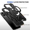 For Magsafe Magnetic Ring Case for Iphone 17 Pro Max 17 Air 16 15 14 Plus 13 12 Pro Iphone17 Iphone16 Hard Bag Cases