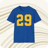 Men's and Women's T-shirts Eric Dickerson #29 LA Rams Jersey T-Shirt - Front & Back Print