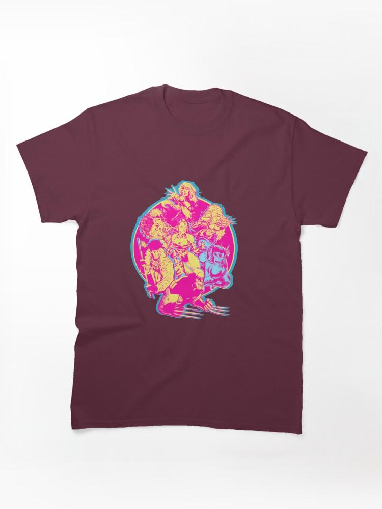 Wolverine and the X Men 90’s Retro Jim Lee X-Men Group Classic Unisex T-Shirt