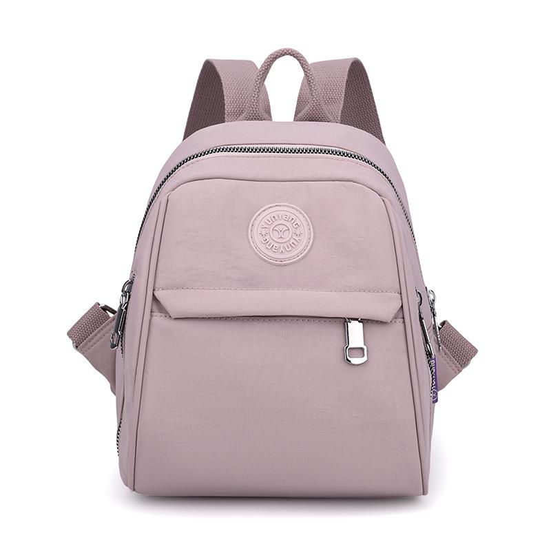 Nylon cloth small backpack women's new fashion shell leisure commute short trip women's backpack