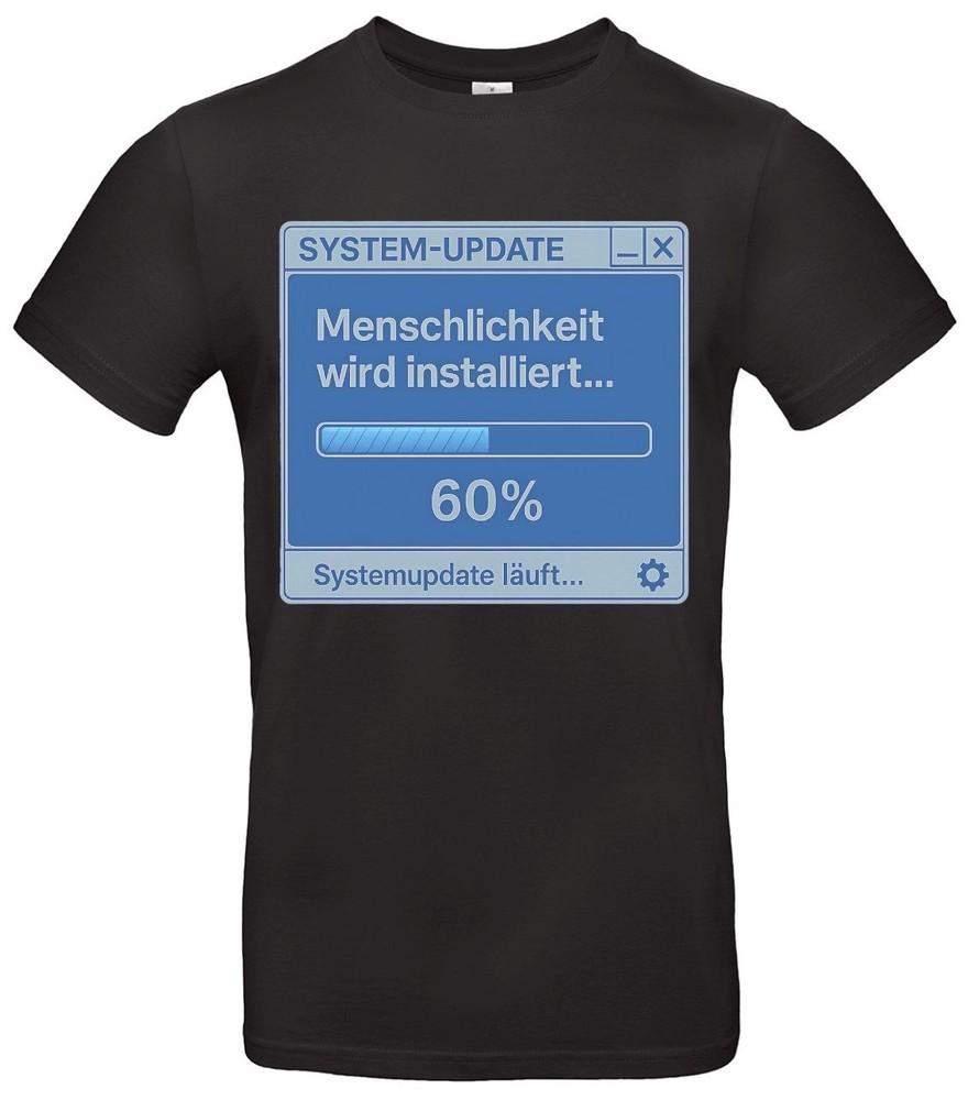 

Humanity Getting Installed TShirt Nerd Gift For Programmer Unisex T-Shirt L