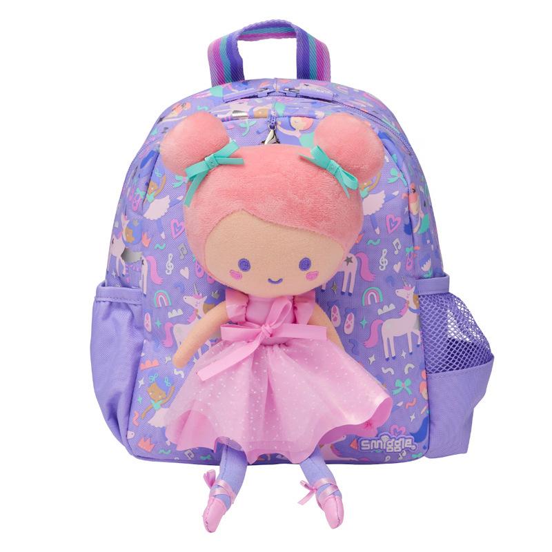 Australia Smiggle Cartoon Kindergarten Backpack for Kids - Cute & Compact Travel/Outing Bag