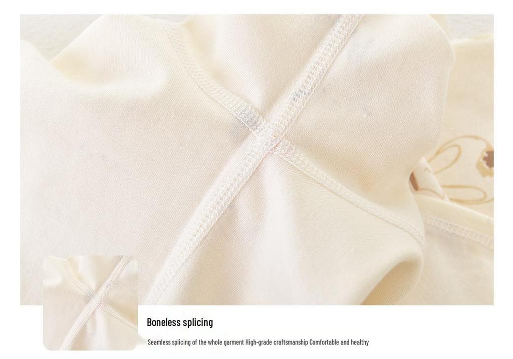 Spring-Summer Infant Pure Cotton Bodysuit: Tagless Newborn Romper for Crawling.