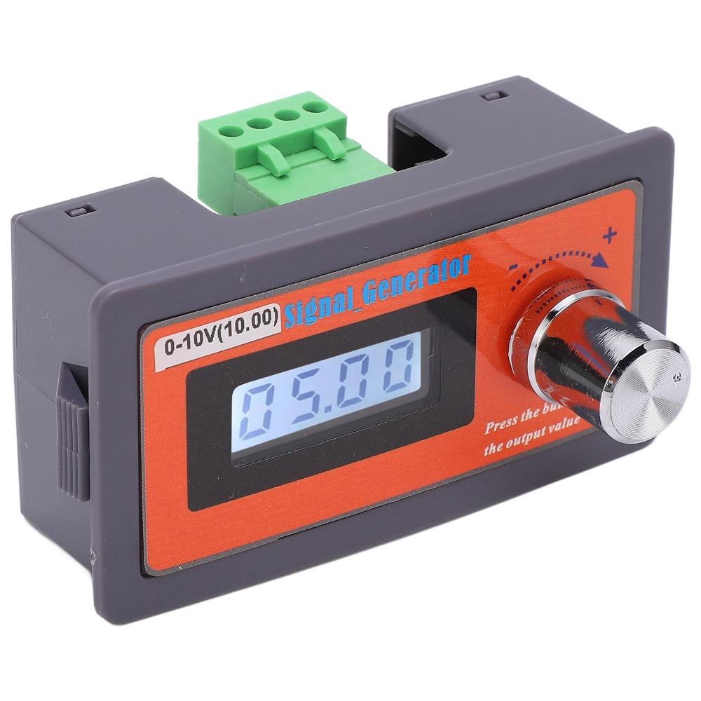 DC 0‑10V Voltage Signal Generator 79.5*42*23.5mm Adjustable Voltage Signal Analog Simulator ABS Adjustable Signal Generator