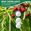 AEE4-24PCS/Set Bird Repellent Discs Reflective Hanging Device To Keep Birds Away Like Woodpeckers For Pigeons Woodpeckers