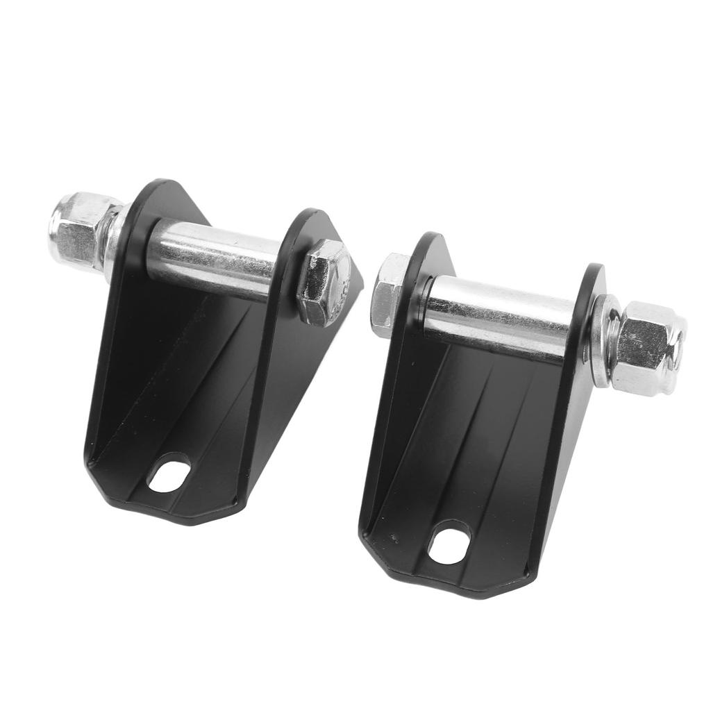 2PCS Rear Upper Shock Bar Pin Eliminators Kit High Strength Iron Noise Reduction for Unlimited LJ Cherokee XJ