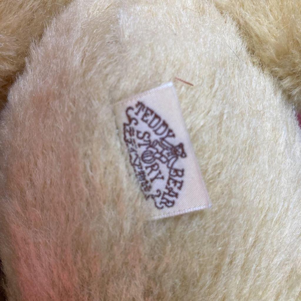 [USED] Teddy Bear Story Bear Plush Doll Handmade Finished Product