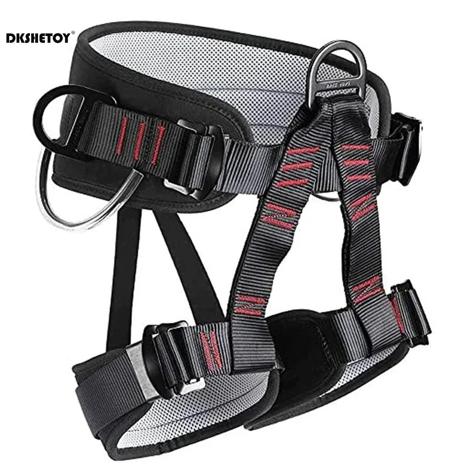 

Professional safety belt harness Aerial Work Safety Harness Lanyard on Back half seat High-altitude Rock Climbing Construction