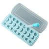 Blue Moon Stars and Heart Cube Tray Silicone Mould Silicone Star Shaped Cube Trays  Chocolate