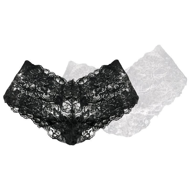 1Pc Sexy Lace Transparent Panties Women Briefs Low Waist Soft Lingerie Comfortable Female Underwear Girls Intimates Panties