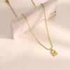 18K Gold Minimalist Butterfly Pendant Necklace - Durable and Versatile
