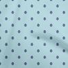 oneOone Cotton Flex Dusty Green Fabric Asian Block Print Sewing Fabric By The Yard Printed Diy Clothing Sewing Supplies 40 Inch