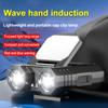 Cap Sensor Clip Light LED Rechargeable Induction Headlights Outdoor Waterproof Camping Night Fishing Emergency Mini Headlamp