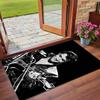 Tappeto Antiscivolo in Velluto di Cristallo, Tappeto con Design di Elvis Presley per Interni Soggiorno Camera da Letto Decorazione Casa