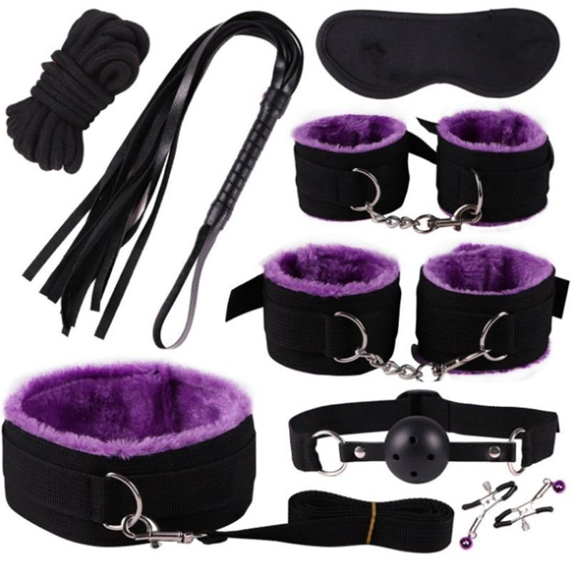 BDSM Sexual Couples Kit Adult Sexy Toys Sexyshop Erotic Accessories Handcuffs for Session Anal Plug Sex Game Sex Toys for Women