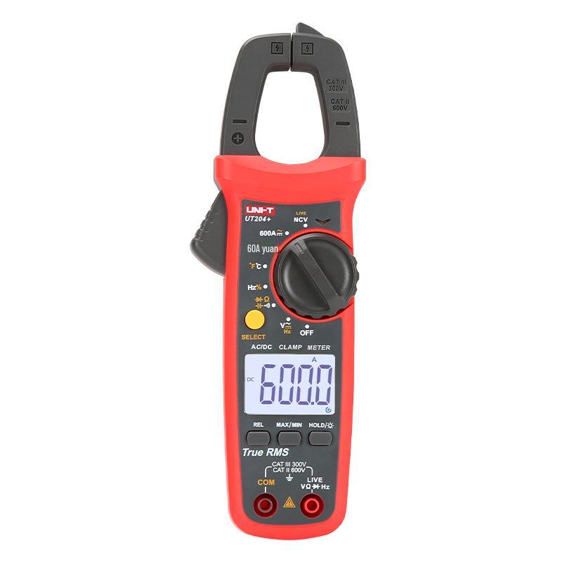 UNI-T Digital Clamp Meter Series: UT201+/UT202A+/UT203+/UT204+ Ammeter
