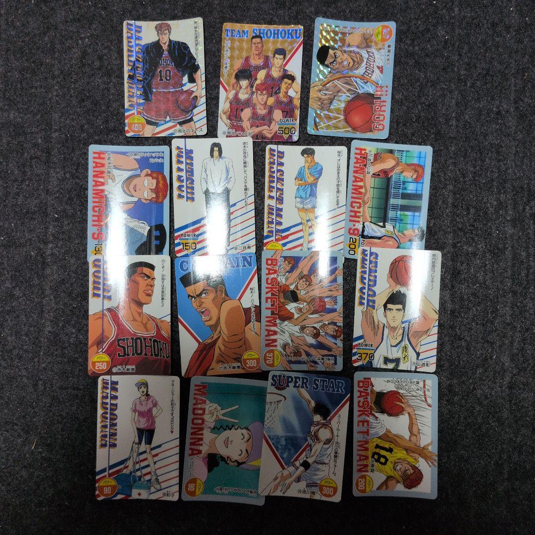 [At that time] Slam Dunk Carddass 15 pieces set Kira 3 pieces Shohoku