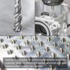 1/4-20 UNC Spiral Flute Threading Tap HSS (High Speed Steel)  High-quality