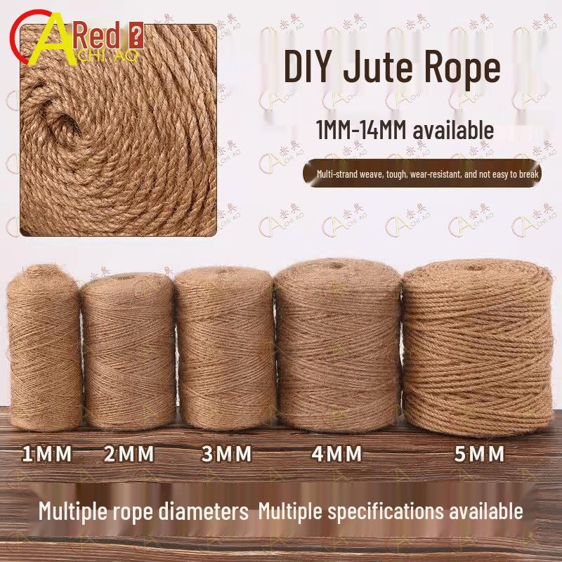 Natural Hemp Jute Rope for Crafts and Decoration
