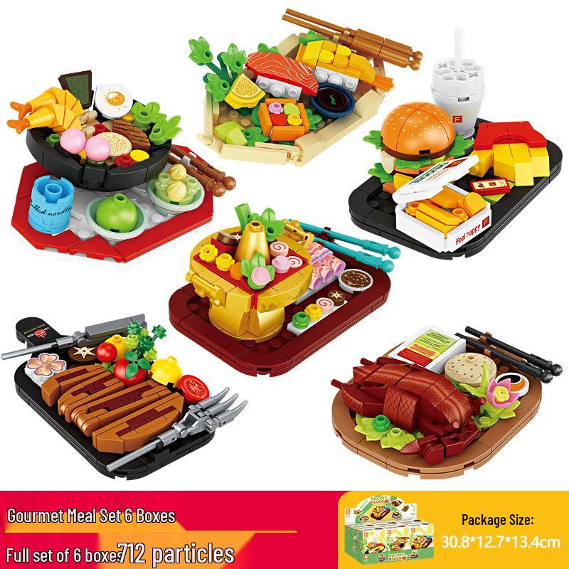 Hope Building Blocks: Kids' Educational Mousse Cake Baking Assembly Toy