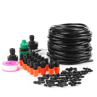 Micro Wasser Bewässerung System Garten Gewächshaus Pflanzen Automatische Bewässerung 15M Schlauch Set Kit