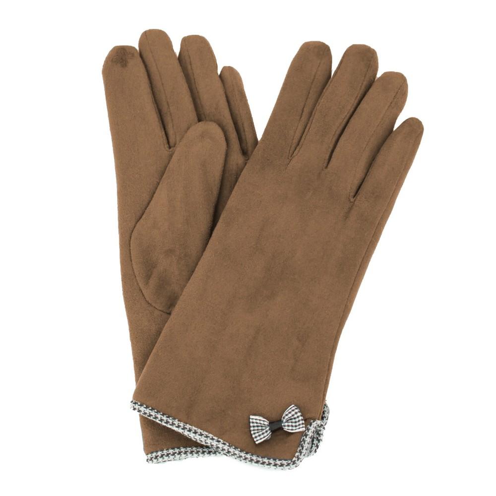 Eastern Counties Leather Womens/Ladies Gaby Faux Suede Touch Screen Gloves