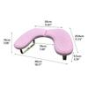 Arm Rest for Nails Foldable U Shaped Hand Home Manicurist Nail Art Salon