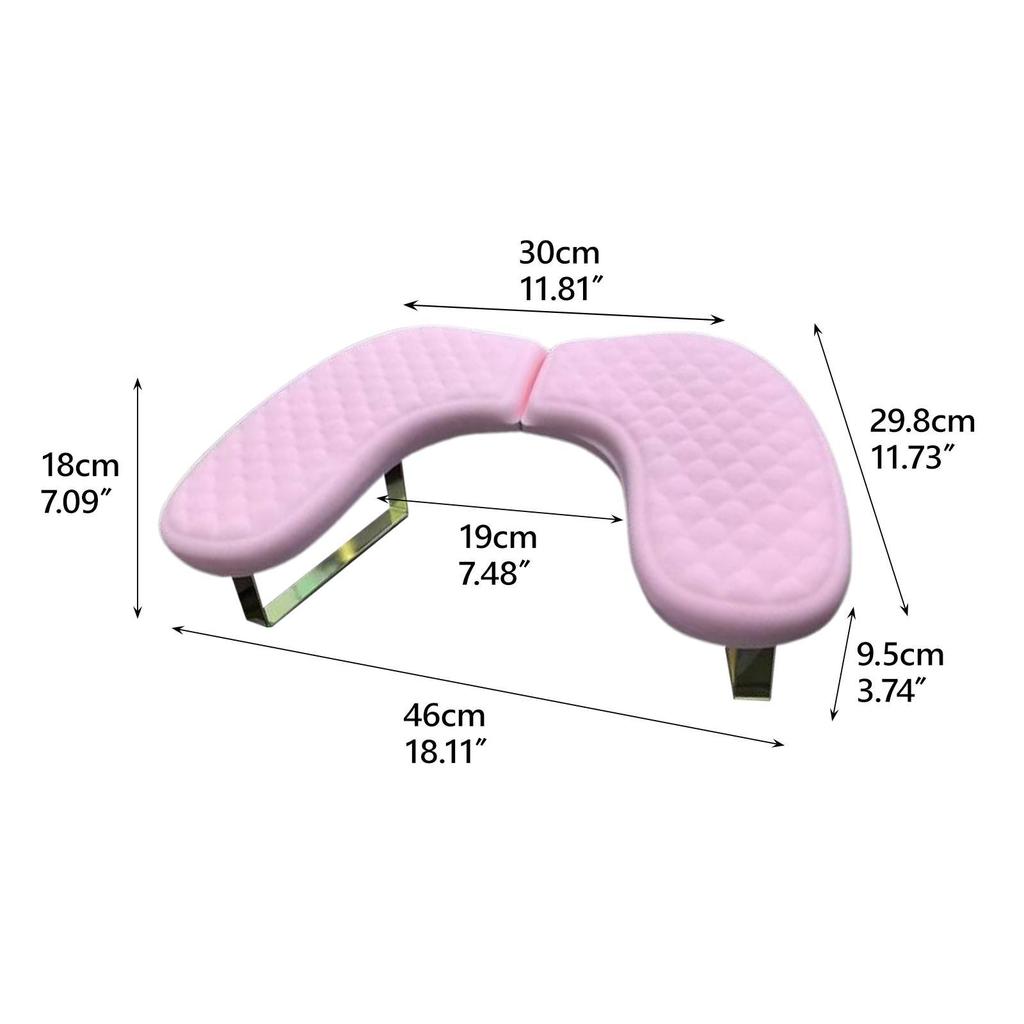 Arm Rest for Nails Foldable U Shaped Hand Home Manicurist Nail Art Salon