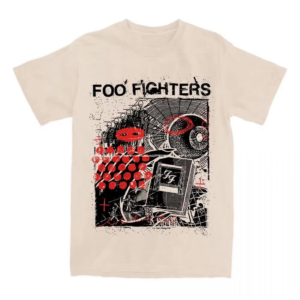 Foo Fighters 2026 New Album Your Favorite Toy Cotton Unisex Summer Fashion Rock Y2K Pattern Women And Men T-Shirt