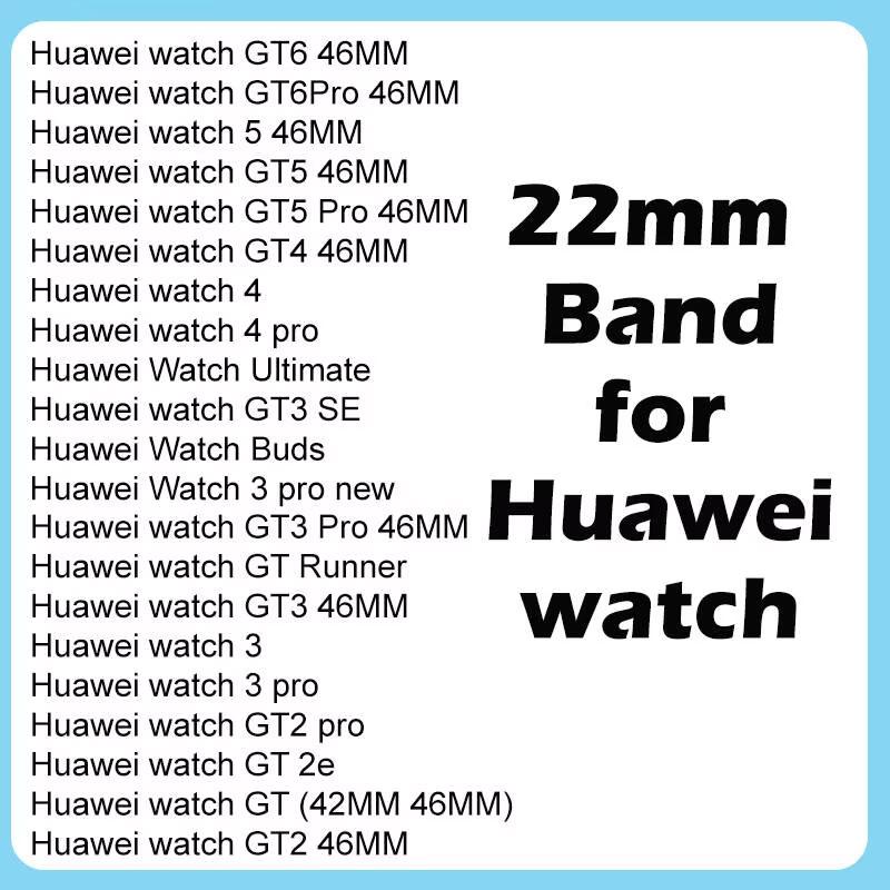 22mm Titanium Metal Band For Huawei Ultimate 2 1 Strap Magnetic Correa For Huawei Watch GT6pro GT5 46mm Amazfit T-rex3PRO 48mm